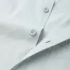 2026 Nueva Camisa Casual de Manga Corta para Hombre Color Sólido Simple Holgada Talla Grande Camisa con Cuello Top para Hombre