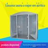 Aquecedor de Água para Banho de Pés de Madeira Suante Automático Tipo Anel Branco para Casa
