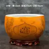 Adornos de Cornucopia Cerámica Jingdezhen Sala de Estar Entrada Acuario Decoración para Atraer Riqueza y Tesoro, Regalos de Inauguración de Casa y Apertura