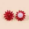 Botones hechos a mano con cuentas, botones pequeños de cristal estilo Chanel, botones decorativos para abrigos y prendas de abrigo, gemelos, botones cosidos a mano y accesorios de piel