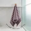 Toalha de Algodão Puro Genuíno Etiqueta Dourada, Classe A, Têxtil Ecológico Amigo do Bebê, Toalha de Rosto para Casa, Absorvente e Sem Fiapos