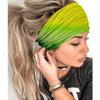 Accesorios para el Cabello y Tocados Nuevo Verano Elástico Color Degradado Seda de Leche Yoga Deportivo Casual Absorbente de Sudor Pañuelo Estampado
