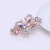 Zhuolian pequeño clip de mariposa de cristal para el cabello joyería para damas coreana con pedrería clip superior clip para coleta accesorios para el cabello fabricantes al por mayor