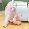 Chaveiro Pingente Criativo Urso do McDonald's Carro Desenho Animado Fofo Decoração de Mochila de Estudante Presente de Feriado Atacado