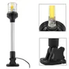 Luz Plegable LED Blanca para Ancla 9 pulgadas / 12 pulgadas Ajustable Luz Plegable Marina Ferretería Marina Accesorios para Yates