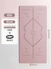 Esterilla de Yoga Plegable de TPE Portátil Antideslizante Esterilla para Fitness en Casa Puede Dormir Esterilla Engrosada Silenciosa Dormitorio de Estudiantes