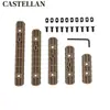 5 Peças em um Pacote de Tiras de Trilho Guia Mlok de Nylon Tiras de Trilho Guia Compatíveis com M-Lok Conjunto de Tiras de Trilho Guia M-Lok