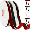 Fita para embalagem de presente de decoração de Natal, laço feito à mão, acessórios, fita para embalagem de festa, fita de Natal
