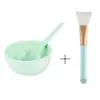 Set de Tazón y Cuchara de Belleza para Mascarilla de Spa, Tazón para Mascarilla de Barro Limpiadora de Maquillaje y Herramientas de Pincel