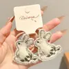 Corda de Cabelo Estampa Leopardo Intestino Delgado Elástico Bola de Cabelo Prendedor de Cabelo de Veludo Acessórios de Cabelo de Urso Nova Faixa de Cabelo com Laço 2026