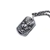 Colar Pingente Totem Cabeça de Tigre 3D em Prata Esterlina 925 Masculino Marca Militar de Nicho de Alto Padrão Acessório Tendência Retrô