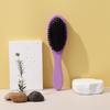 Peine de Cerda de Cerdo Madera de Loto Cubo de Aire Peine para el Cabello Peluquería Cojín de Aire Peine de Madera Cerdas de Fricción Peine Desatascador de Nudos Estilo Peine Limpiador
