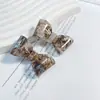Accesorio para el cabello y decoración de pendientes DIY versátil y elegante, con lazo perlado de color degradado simple estilo coreano