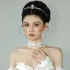 Nuevos Pendientes Transparentes de Moda Retro con Forma de Gota de Agua, Diseño de Nicho, Ganchos Versátiles, Pendientes Exagerados para Sesión de Fotos de Novia