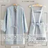 Delantal de Lona Estilo Coreano de Manga Larga Anti-Manchas y Resistente a las Manchas Ropa de Trabajo para Cocina Hogar Mono de Trabajo para Mujer Catering Trabajo Ropa de Trabajo Especial