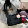 Bolso Cruzado Simple de Color Sólido Estilo Coreano para Estudiantes, Bolso de Hombro Versátil para el Trabajo, Mochila de Viaje Casual a la Moda para Chicas
