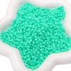 Cuentas de tubo de acrílico de color sólido de 4 mm, accesorios de bordado para ropa hechos a mano con cuentas, material de horquilla antigua, accesorios