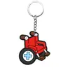 Suministrados Directamente por el Fabricante, Llaveros de Goma Suave de PVC con Temática de Emergencia Médica, Accesorios Creativos para Bolsas y Colgantes Más Vendidos en Amazon