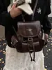 Mochila Retro de Gama Alta para Otoño e Invierno Mochila de Uso Diario para Mujer de Gran Capacidad Mochila de Viaje para Estudiantes Moderna y Versátil
