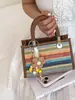 Bolsos Casuales Japoneses y Coreanos Transfronterizos 2025 Nuevos de Moda Elegantes Bolsos de Mano Bolsos de Hombro Bolsos Cruzados de Verano Bolsos para Mujer