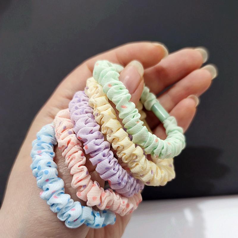 波点diy 小肠发圈