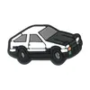 Diapositivas con dijes de coche de dibujos animados transfronterizos, hebillas para zapatos, accesorios de bricolaje, accesorios para zapatos de goma suave de PVC, disponibles para venta al por mayor