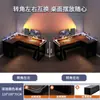 Escritorio de Gaming de Esquina Escritorio de Computadora Escritorio de Escritorio Hogar Doble Escritorio Estantería Mesa de Esquina para Dormitorio Escritorio de Oficina Mesa de Trabajo