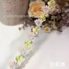 Cinta de Encaje Bordada con Rosas Frescas al por Mayor Súper Valor 2.5 cm de Ancho Accesorio Versátil para Escote y Dobladillo de Falda
