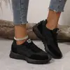 Tênis Feminino Moderno Transfronteiriço, Tênis Dad Casual Popular, Tênis de Corrida Planos Versáteis Que Fazem os Pés Parecerem Menores, Dropshipping