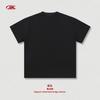 Bk Algodão Puro Pesado Roupa Infantil Verão 305g Camiseta de Menino Casual Americano Caimento Solto Infantil Cor Sólida Manga Curta de Menina.