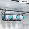 Prateleira de armazenamento para geladeira doméstica, divisor de prateleira, prateleira suspensa, prateleira de armazenamento, ferramenta de armazenamento para conservação de leite na cozinha