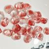 10*15*9mm Alambre Dorado Caracol Vidrio Accesorios para Joyería DIY Estilo Antiguo Pasador de Pelo Vidrio Color Gelatina Accesorios para el Cabello Retro Material