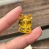 Cera de Abelha Imitação Carvão Assado Urso Contas Artesanal DIY Acessórios para Joias Pulseiras Wenwan Acessórios para Pulseiras Atacado