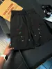 Shorts Bordados de Secado Rápido Cortados en Diagonal Estilo Americano para Hombre, Pantalones Deportivos Finos de Verano para Fitness, Shorts de Baloncesto a la Rodilla
