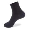 Meias Cano Curto Femininas para Primavera e Verão, Meias Largas Lisas Absorventes de Suor, Meias Esportivas Casuais Unissex, Meias 3/4 Pretas e Brancas Resistentes ao Odor