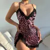 Bata de Noche de Tirantes de Gama Alta, Bata de Noche Sexy, Pijamas Europeos y Americanos, Ropa de Casa Sexy Nueva, Vestido de Bata de Noche de Tirantes para Mujer Transfronterizo