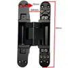 Bisagra tridimensional ajustable invisible para puertas de madera, puertas plegables, muebles y paneles de puertas de gabinetes del hogar