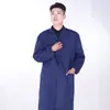 Roupa de Trabalho Manga Longa Casaco Azul para Homens, Tamanho Extra Grande, Resistente a Manchas, à Prova de Poeira, Roupa Espessa de Proteção ao Trabalho, Macacão Camuflado, Resistente ao Desgaste