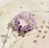 Pulseira de Contas Duplo Círculo Estilo Chinês, Novo Design de Nicho de Luxo, Joia Fresca e Elegante, Presente de Dia das Mães para Mulheres