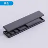 Apoio de Pulso para Teclado, Suporte Elevador de Teclado, Apoio de Mão em Couro Macio, Suporte Elevado de Pulso para Digitação, Pad de Escritório, Acessórios de Armazenamento, Madeira