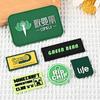 Etiquetas Laváveis com Logo da Marca, Etiquetas com Estampa Drip para Roupas, Etiquetas de Borracha, Etiquetas para Sapatos e Chapéus, Etiquetas para Bolsas, Fechos de Velcro de PVC com Adesivo, 3D Lavável
