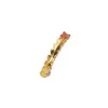 Anillo para Ombligo de Acero Inoxidable 316L, Piercing para Ombligo Hoja de Arce Dorada, Botón para Ombligo en Forma de Corazón, Anillo para Ombligo Lirio del Valle, Piercing para Ombligo, Botón para Ombligo