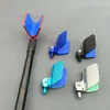Nova Liga de Alumínio Cabeça com Retorno Automático Espessada Universal Competição Pesca Selvagem Antiderrapante Cabeça de Chifre de Carneiro Retorno Automático Parafuso de 8mm