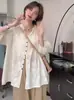 Nueva Camisa Estilo Chino Estilo Nacional para Mujer Tops Verano 2025 Nueva Chaqueta Bordada de Gama Alta Pequeña Protectora del Sol