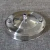 Gancho, Gancho de Anillo, Linterna, Placa Colgante de Araña, Base de Placa de Techo Portante, Accesorios para Lámpara de Cristal Iluminación Bricolaje