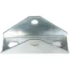 Soporte de panel solar junta universal, conector de esquina, conector triangular de soporte fotovoltaico, ajustador universal galvanizado en caliente