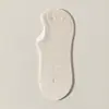 Calcetines de Verano Cortos para Mujer con Silicona Antideslizante en el Talón que no se Caen, Transpirables, de Color Sólido, Boca Ligera, Calcetines Invisible Absorbentes de Sudor para Mujer