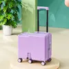 Maleta Montable para Niños para Niñas 2025 Nueva Pequeña Ligera Maleta de Cabina de 20 pulgadas para Niños