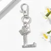 Amazon Europa y América Exportación Nuevo Llavero Incrustado de Diamantes Hermosa Corona Letras Llavero para Hombres y Mujeres Accesorios Colgantes