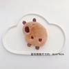 Desenho animado pelúcia capabala boneca água cobaia broche cocar meias roupas cachecol diy acessórios decoração